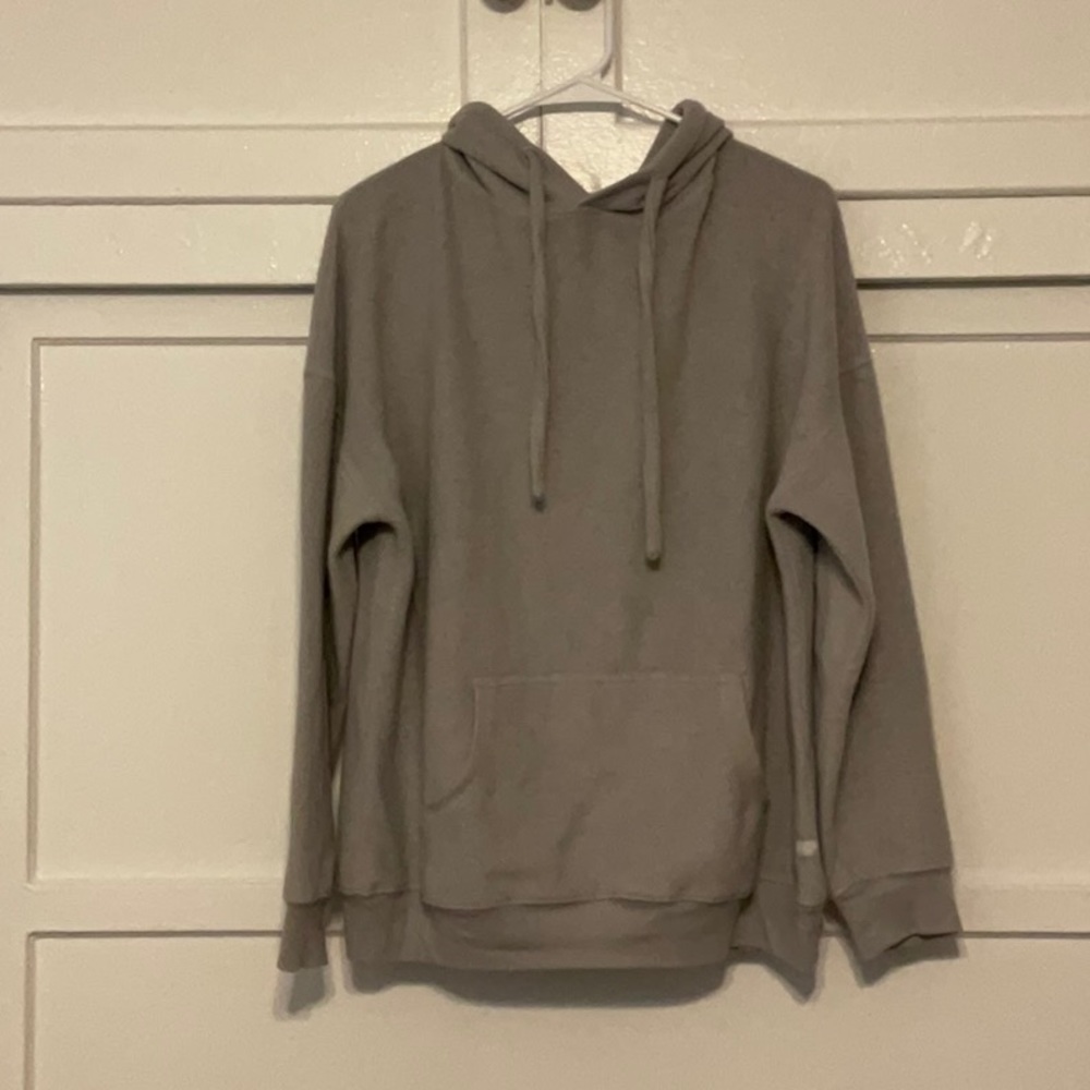soft serve grey hoodie